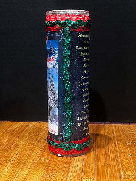 Merry Christmas Prayer Altar Candle.