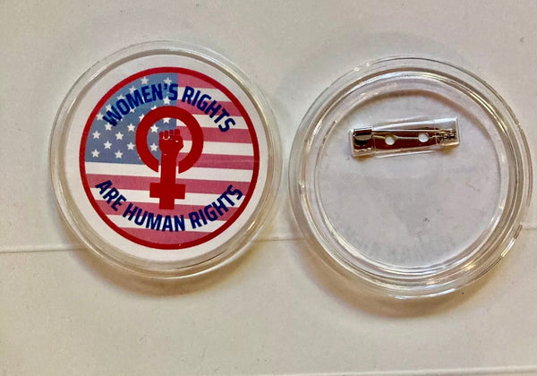 Buttons-Women’s Rights are Human Rights-4 Styles-Donating to PPH