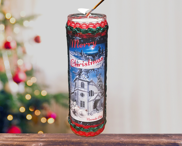 Merry Christmas Prayer Altar Candle.