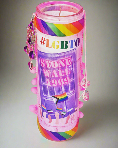 Stonewall 1969- LGBTQ 100% Soy Prayer Candle