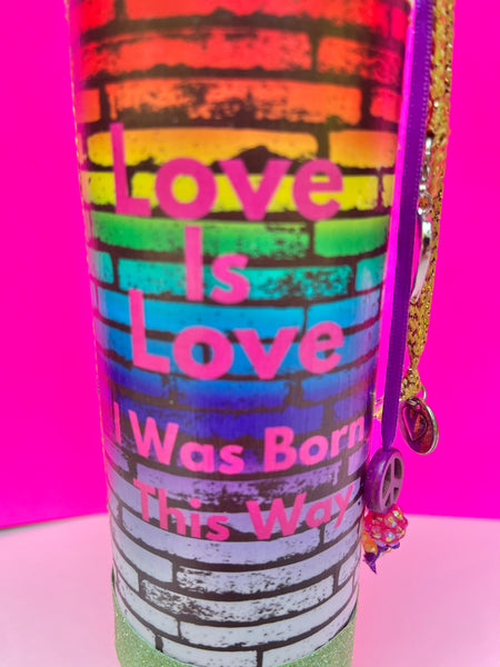 Happy Pride- Love Is Love 100% Soy Prayer Candle