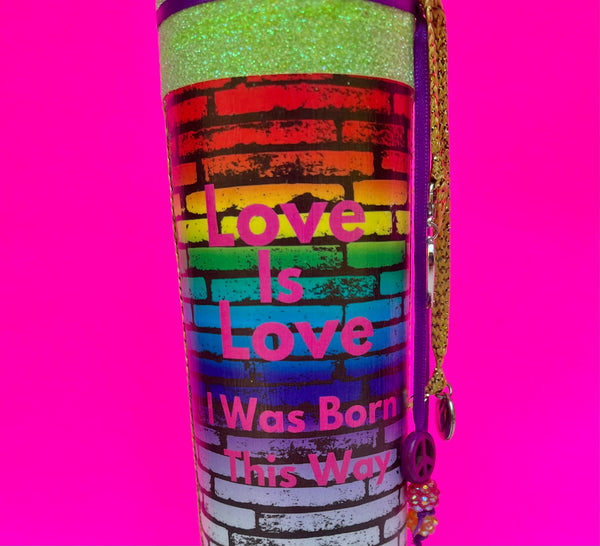 Happy Pride- Love Is Love 100% Soy Prayer Candle