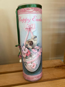 Easter Spring Chicks Prayer Candle