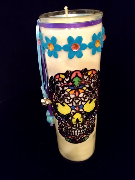 Sugar Skull Soy Candle