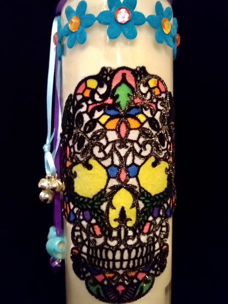 Sugar Skull Soy Candle