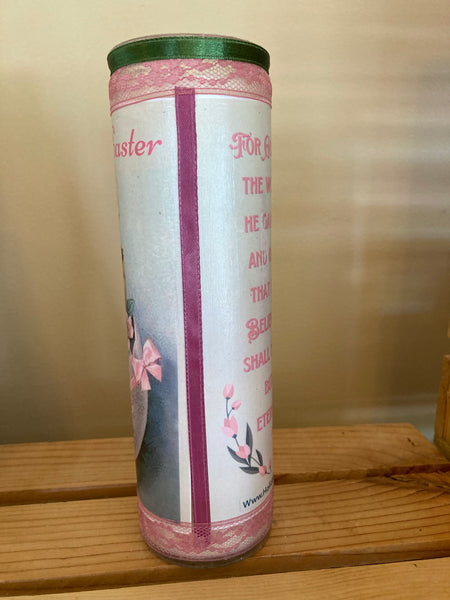 Easter Spring Chicks Prayer Candle