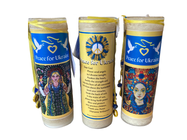 Prayer Candle-Peace for Ukraine