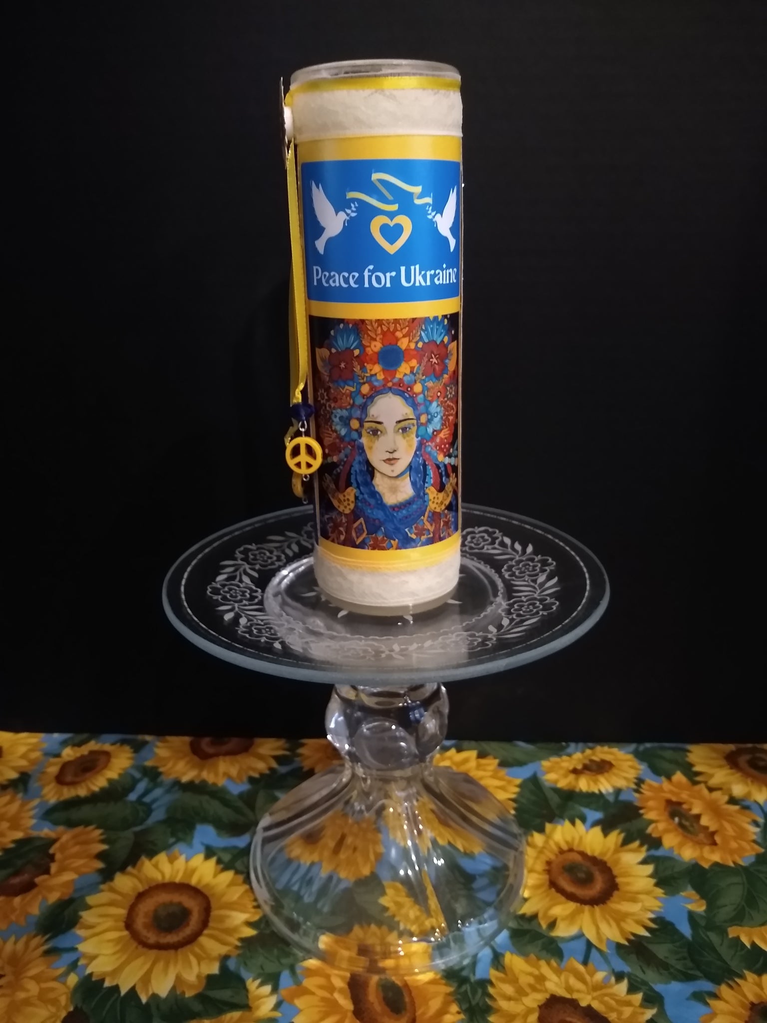 Prayer Candle-Peace for Ukraine