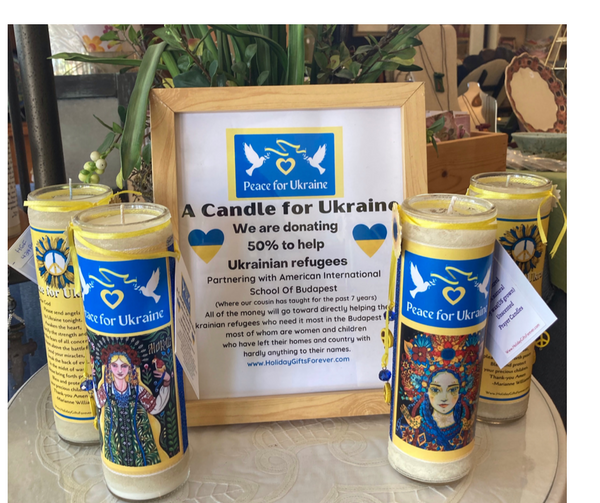 Prayer Candle-Peace for Ukraine