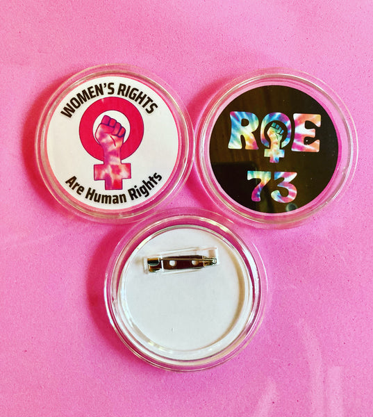 Buttons-Women’s Rights are Human Rights-4 Styles-Donating to PPH