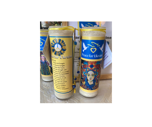 Prayer Candle-Peace for Ukraine