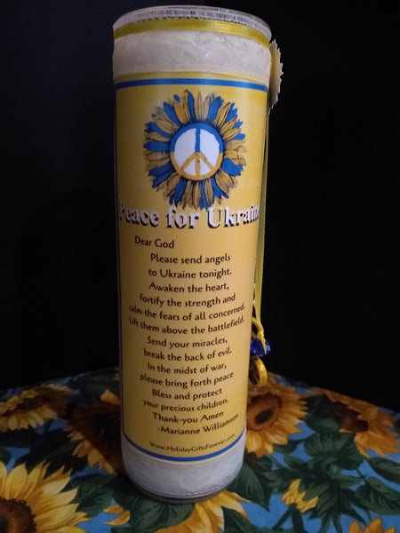 Prayer Candle-Peace for Ukraine