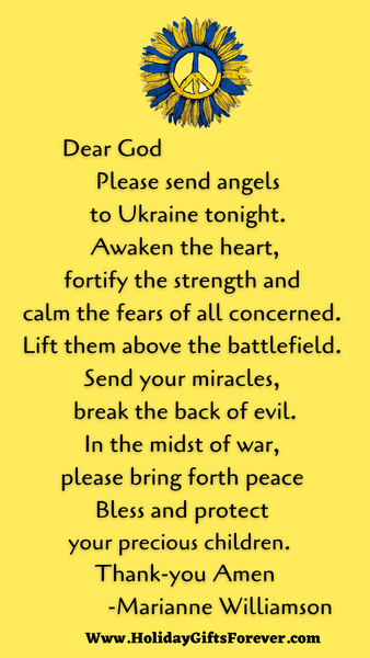 Prayer Candle-Peace for Ukraine